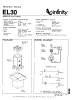 Infinity EL30-Technical-Manual